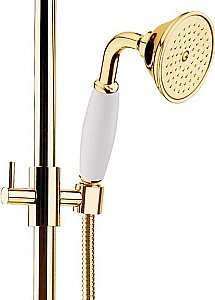 Душевая система Webert Ottocento OT760405010 золото купить в интернет-магазине сантехники Sanbest