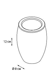 Стакан FIXSEN SNOW FX-260-3 купить в интернет-магазине сантехники Sanbest