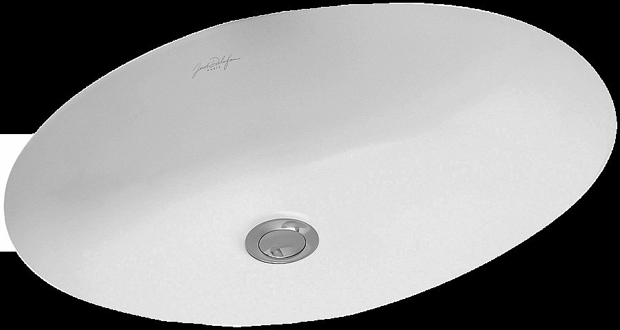 Раковина Jacob Delafon OVALE 57 EN262-00 белая купить в интернет-магазине Sanbest