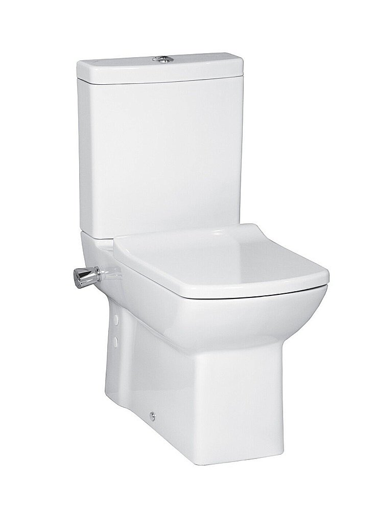 Унитаз напольный с функцией биде CREAVIT LARA LR360-34 белый, с бачком купить в интернет-магазине Sanbest