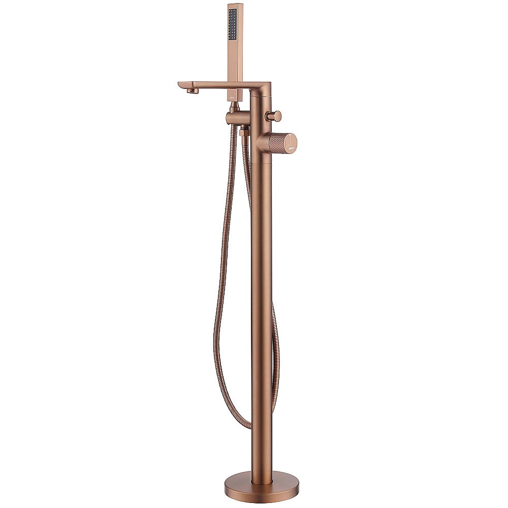 Смеситель для ванны Abber Rund AF8715MRG розовое золото матовое купить в интернет-магазине сантехники Sanbest