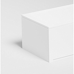 Экран торцевой WhiteCross 80х56 белый купить в интернет-магазине сантехники Sanbest