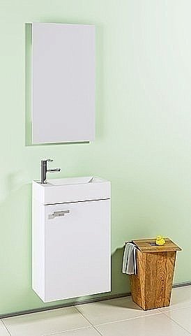 Тумба с раковиной AQWELLA Мастер-Бокс Леон 40 для ванной в интернет-магазине Sanbest