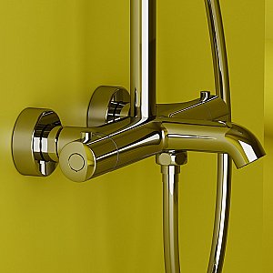 Душевая система Sancos Game SC3001CH хром купить в интернет-магазине сантехники Sanbest