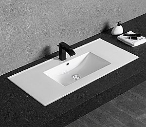 Раковина Ceramalux N 81 YJ-803-80 белая купить в интернет-магазине Sanbest