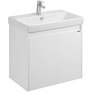 Тумба с раковиной Акватон Сканди Doors 70 белая для ванной в интернет-магазине Sanbest