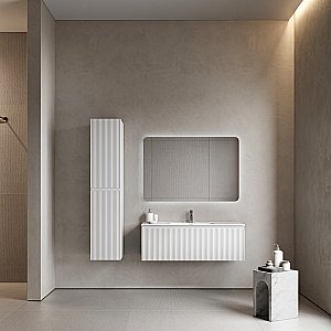 Тумба с раковиной Sancos Snob R 1.0 SNR1.0120W/CN7006 Bianco для ванной в интернет-магазине Sanbest