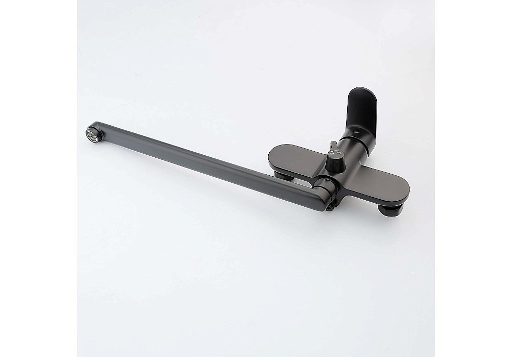 Cмеситель для ванны Aquatek Ника AQ1842MB черный матовый купить в интернет-магазине сантехники Sanbest