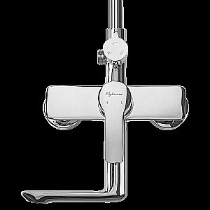 Душевая система Elghansa Emerald new 2392510-2B хром купить в интернет-магазине сантехники Sanbest