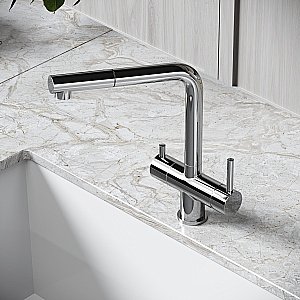 Смеситель для кухни Sancos Spin SC4015CH хром купить в интернет-магазине сантехники Sanbest