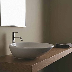 Раковина накладная Globo Lavabi d'arredamento 50 LAT50.BI*0 белая купить в интернет-магазине Sanbest