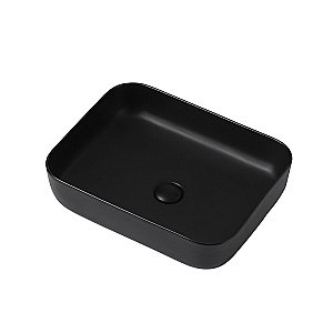 Раковина накладная ABBER Rechteck AC2202MB черная матовая купить в интернет-магазине Sanbest