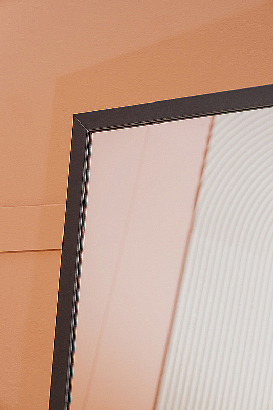 Зеркало Azario Опера Блэк 60 ФР-00002513 черное в ванную от интернет-магазине сантехники Sanbest