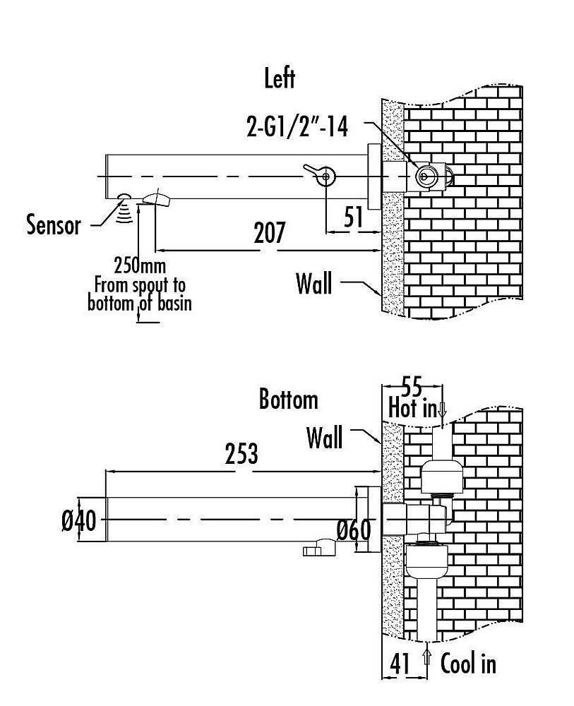 Cмеситель для раковины Creavit  ES1102 хром купить в интернет-магазине сантехники Sanbest