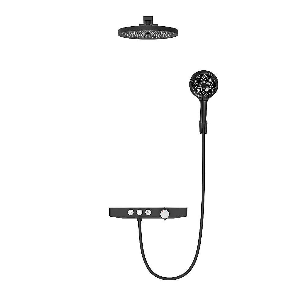 Душевая система BERGES MORANS 75004 черная матовая купить в интернет-магазине сантехники Sanbest