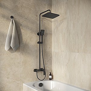 Душевая система Grossman Style 500.K35.05.210 черный матовый купить в интернет-магазине сантехники Sanbest