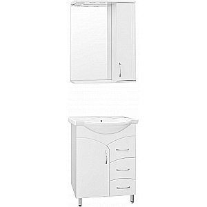 Тумба с раковиной Style Line Эко Стандарт №22 65 для ванной в интернет-магазине Sanbest