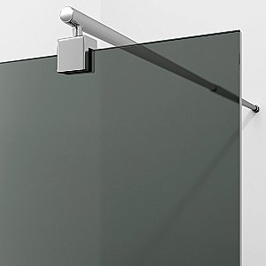 Душевое ограждение WasserKRAFT Rur 30W44-TG 100 стекло тонированное/профиль серебристый купить в интернет-магазине Sanbest
