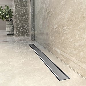 Душевой лоток BERGES Optim Line Plus 500 090515 хром глянец купить в интернет-магазине Sanbest