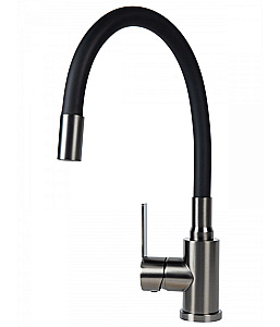 Смеситель для кухни Agger Easy A3100555 оружейная сталь матовая купить в интернет-магазине сантехники Sanbest