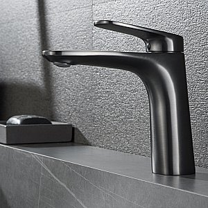 Смеситель для раковины Black&White Universe UK8701MG купить в интернет-магазине сантехники Sanbest