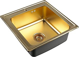 Мойка для кухни ZORG Inox PVD SZR 5050 BRONZE купить в интернет-магазине сантехники Sanbest