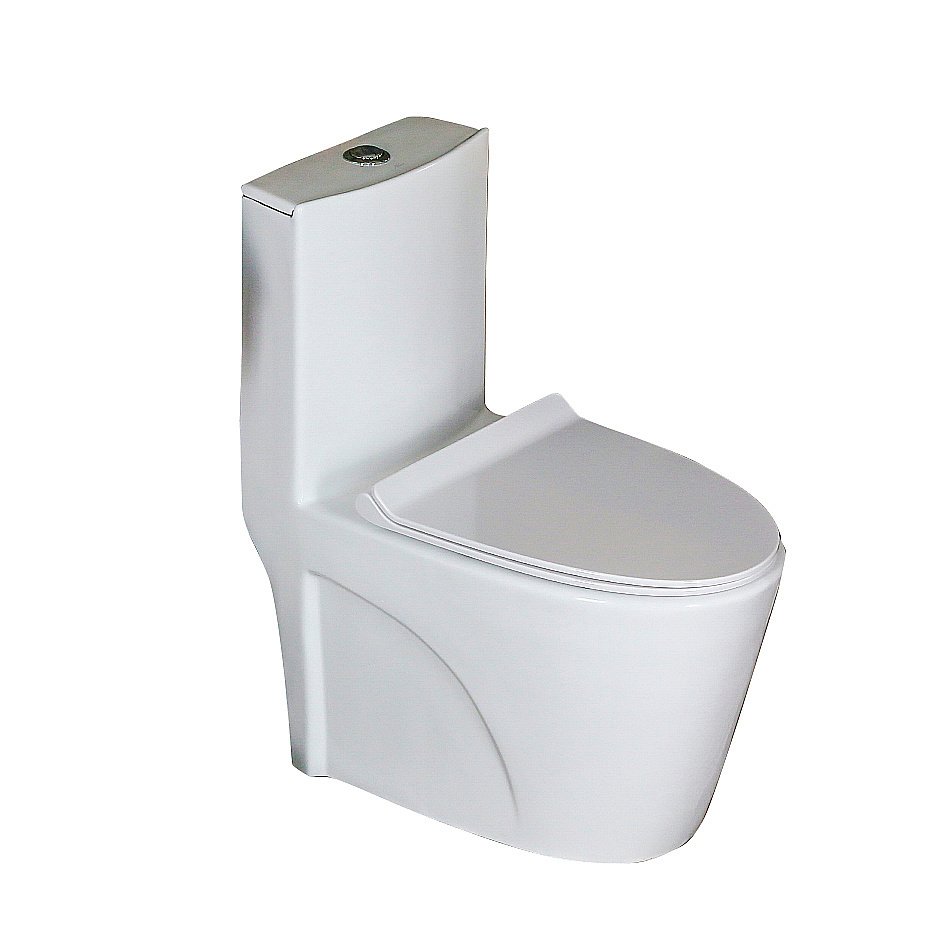 Унитаз моноблок Melana MLN-2010 белый, с крышкой микролифт, безободковый купить в интернет-магазине Sanbest