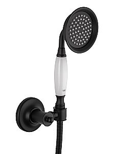 Смеситель для ванны с душем WONZON & WOGHAND STEAM, Черный матовый (WW-88639008-MB) купить в интернет-магазине сантехники Sanbest