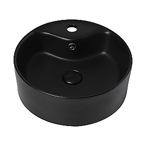 Раковина накладная ABBER Bequem AC2104MB черная матовая купить в интернет-магазине Sanbest