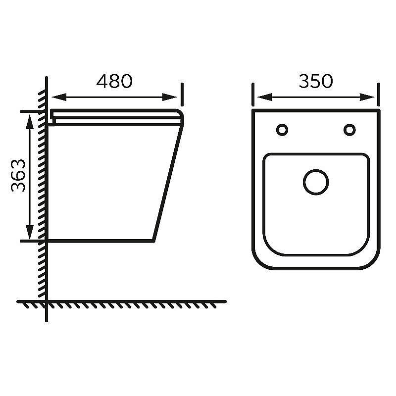 Инсталляция для унитаза Azario AZ-8010-1000 купить в интернет-магазине сантехники Sanbest