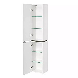 Пенал Акватон Скай 30 белый для ванной в интернет-магазине сантехники Sanbest