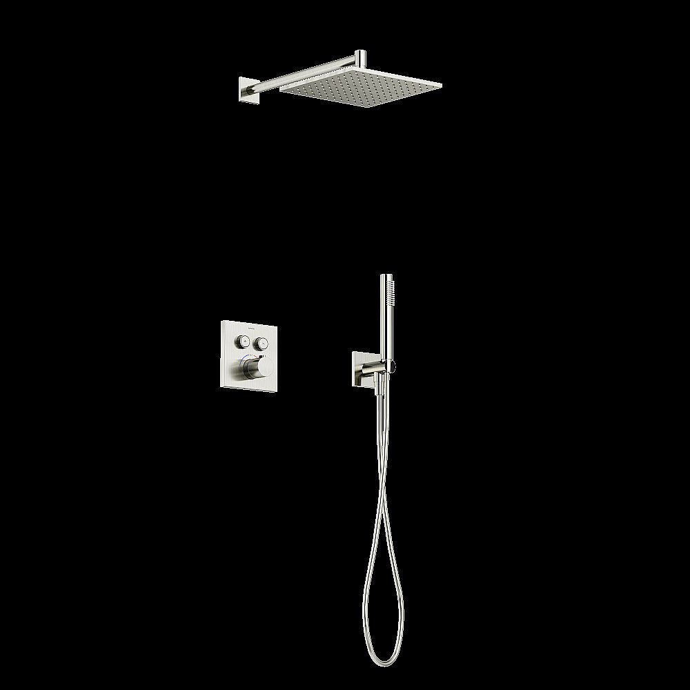 Душевая система Sancos Linn SC9022BN брашированный никель купить в интернет-магазине сантехники Sanbest