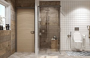 Душевой уголок Ambassador Queen 11011104 90x90 стекло прозрачное/профиль хром купить в интернет-магазине Sanbest