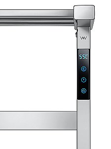 Полотенцесушитель электрический WONZON & WOGHAND FRANKFURT, Хром (WW-A1026-CR) купить в интернет-магазине сантехники Sanbest