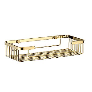 Полка WasserKRAFT K-722BRUSHED GOLD матовое золото купить в интернет-магазине сантехники Sanbest
