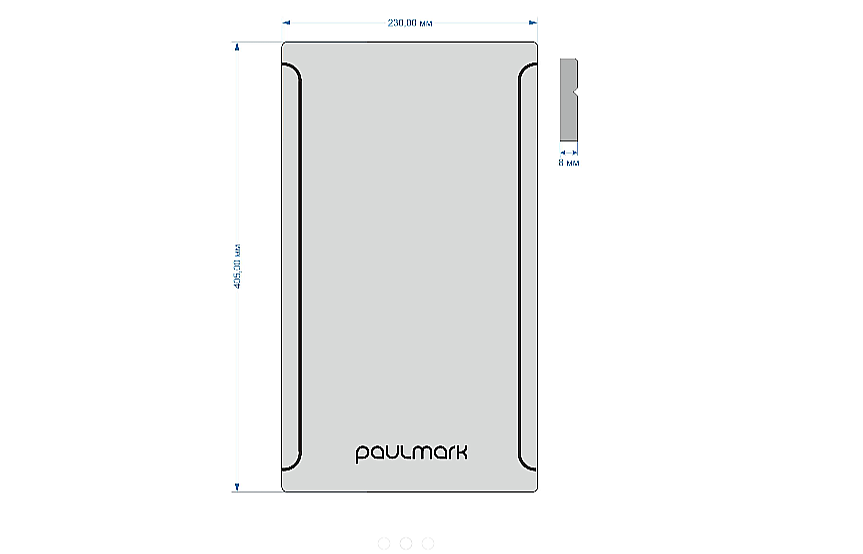 Разделочная доска Paulmark Platte Pl405-SD дуб делано купить в интернет-магазине сантехники Sanbest