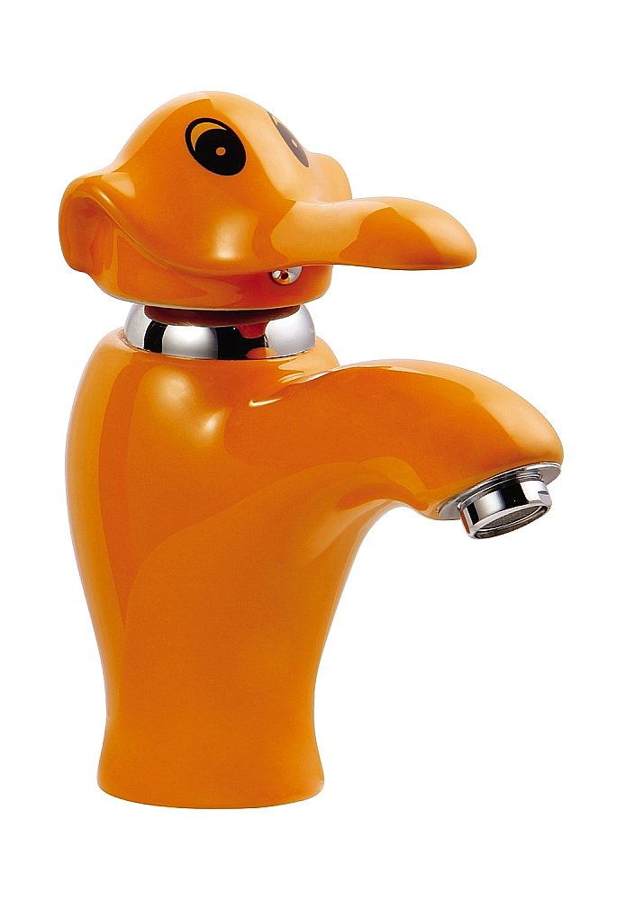Смеситель для детской раковины Gid Dambo 054OR оранжевый купить в интернет-магазине сантехники Sanbest