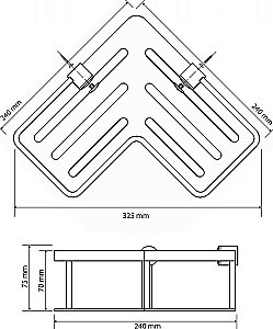 Мыльница Bemeta Cytro 146208102 хром купить в интернет-магазине сантехники Sanbest