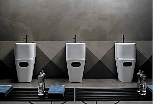 Раковина подвесная Azzurra Tandem 43 ULI200/1 bi*1 белая купить в интернет-магазине Sanbest