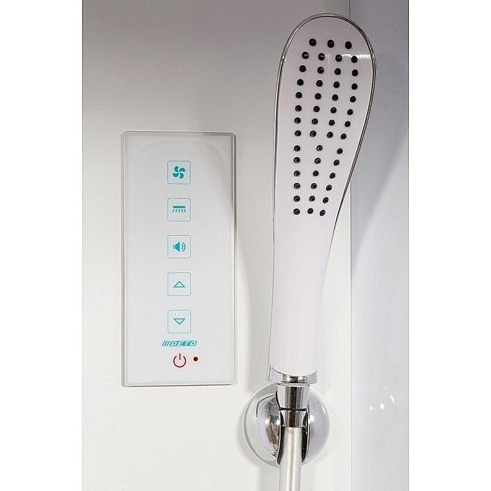 Душевая кабина DTO L 601 98689 100x100 с электрикой купить в интернет-магазине Sanbest