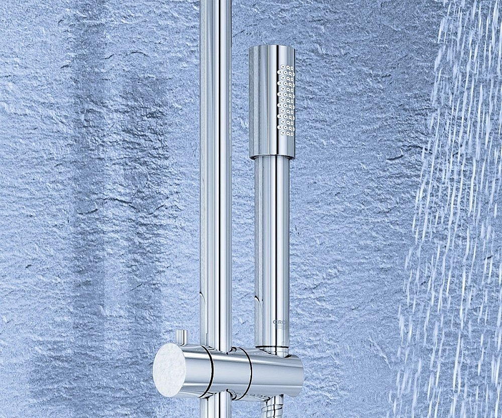 Душевая система Grohe Rainshower System 27032001 купить в интернет-магазине сантехники Sanbest