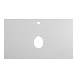 Столешница Cezares 80 SLD-80/48-BO белая матовая для ванной в интернет-магазине сантехники Sanbest