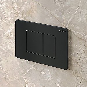 Кнопка для инсталляций Grossman Classic 700.K31.04.21M.21MRUS черная матовая купить в интернет-магазине сантехники Sanbest