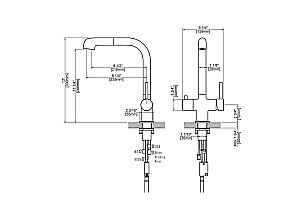 Смеситель для кухни Timo Saona 2346/00FL купить в интернет-магазине сантехники Sanbest