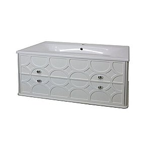 Тумба с раковиной с 2 ящиками Caprigo Caprice 100 для ванной в интернет-магазине Sanbest