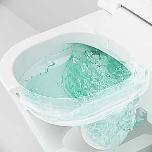 Унитаз подвесной AM.PM Inspire CCC501700SC белый, безободковый, функция биде купить в интернет-магазине Sanbest