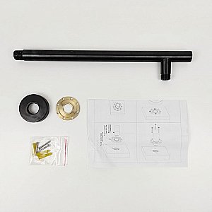 Душевая система PAINI Cox 78PZSET36911SHBATH черная матовая купить в интернет-магазине сантехники Sanbest