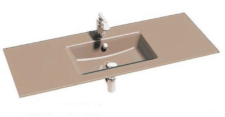 Раковина Jacob Delafon VOX 122 EB2101-DD4 коричневая купить в интернет-магазине Sanbest