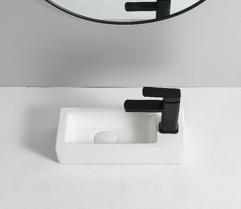 Раковина Ceramalux N 36,5 9272 белая купить в интернет-магазине Sanbest