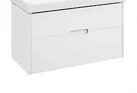 Тумба для раковины Акватон Оливия 80 1A283101OL010 белая матовая купить в интернет-магазине сантехники Sanbest